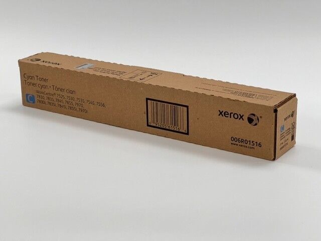 Xerox WorkCentre Cyan Toner Cartridge - 006R01516 New