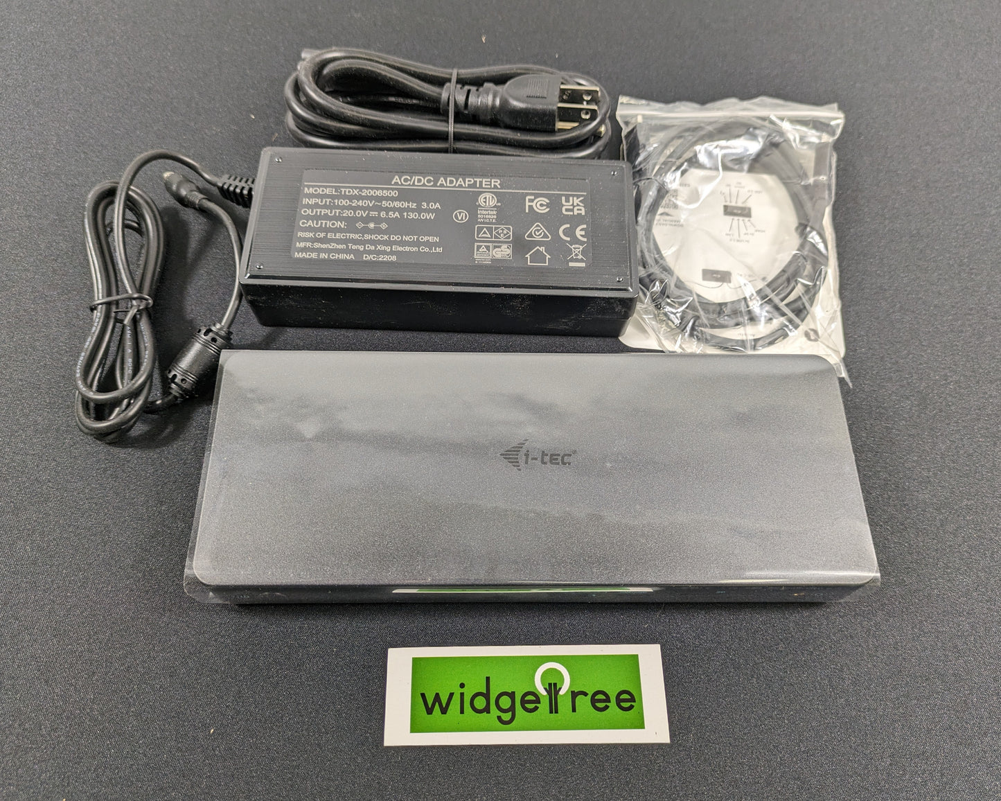 i-Tec USB-C Triple Display Metal Docking Station - C31TRIPLEDPDPRUS / Used