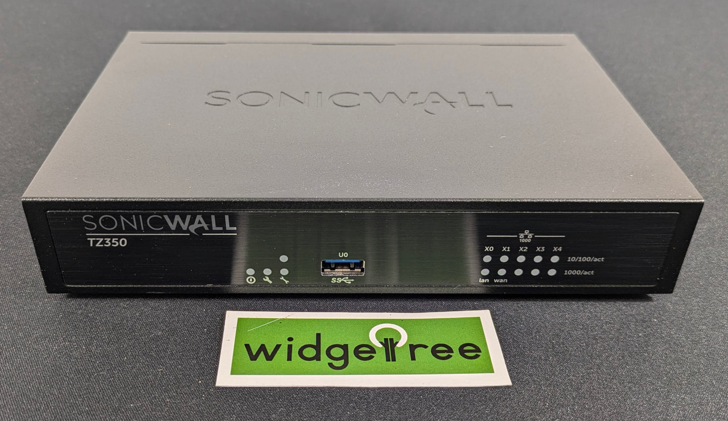 SonicWall TZ350 TotalSecure Network Security Device - 02-SSC-2296 / Used