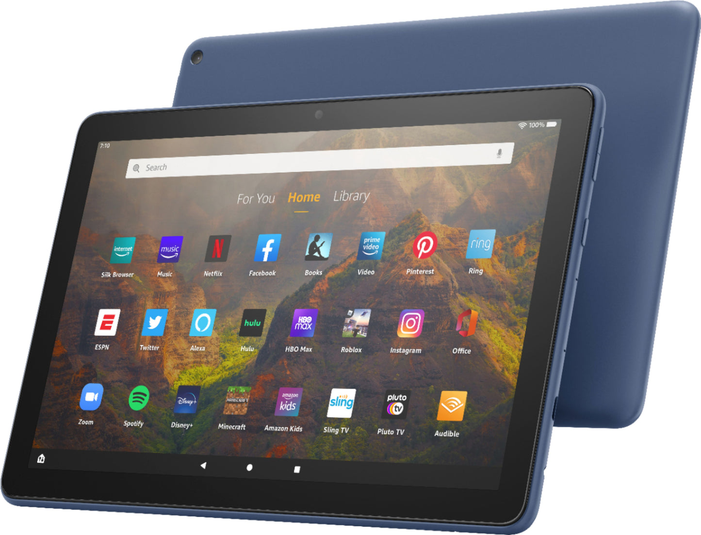 Amazon Fire HD 10 (9th) 10.1" 32GB Denim Tablet - M2V3R5 Reconditioned