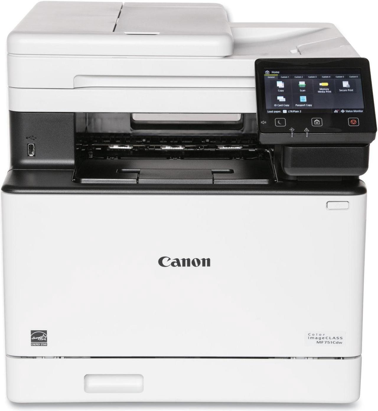 Canon imageCLASS MF751Cdw 3-in-1 Wireless Color Laser Printer - 5455C015 / New