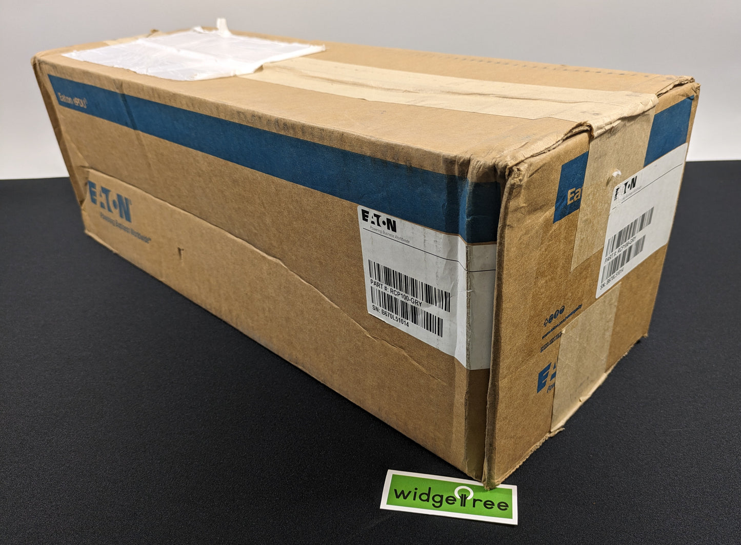 Eaton 19" 1U Rack-Mount Power Distribution Panel - RCP100-GRY / New