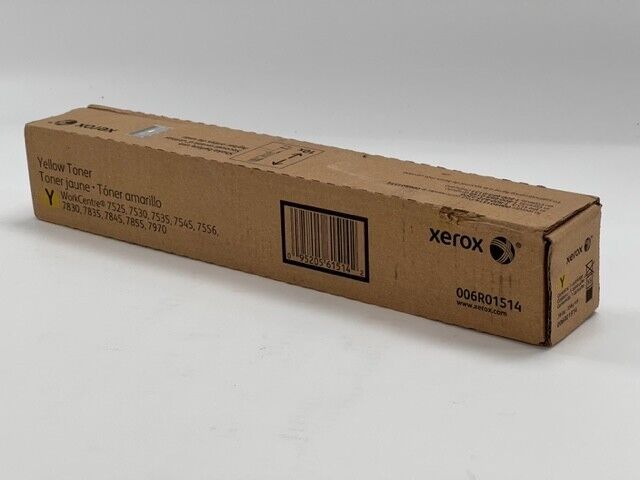Xerox WorkCentre Yellow Toner Cartridge - 006R01514 New