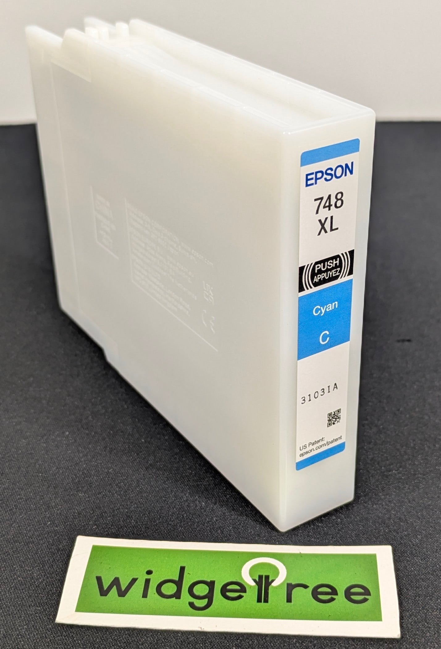 Epson 748XL Cyan Ink Cartridge - T748XL220 / Used