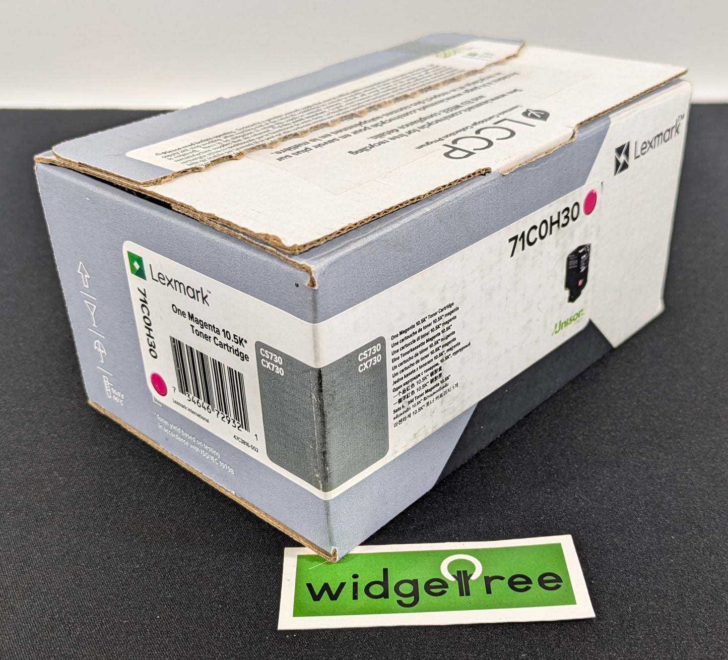 Lexmark Return Program Magenta Toner Cartridge - 71C0H30 / Reconditioned