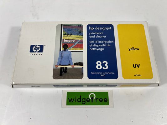 HP 83 UV Printhead and Cleaner Yellow
