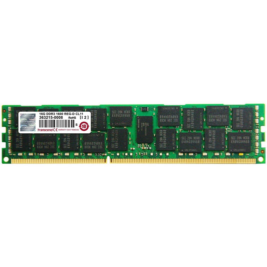 Transcend 16GB DDR3-1600MHz DIMM Memory - TS2GKR72V6Z Reconditioned