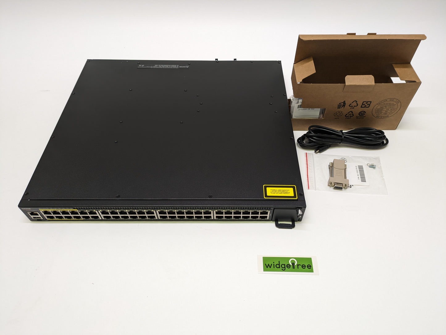 Brocade 48-Port 1GbE PoE+ Ethernet Switch Bundle - ICX7450-48P / Used