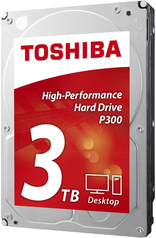 Toshiba P300 3TB 3.5" Internal Hard Drive - HDWD130XZSTA