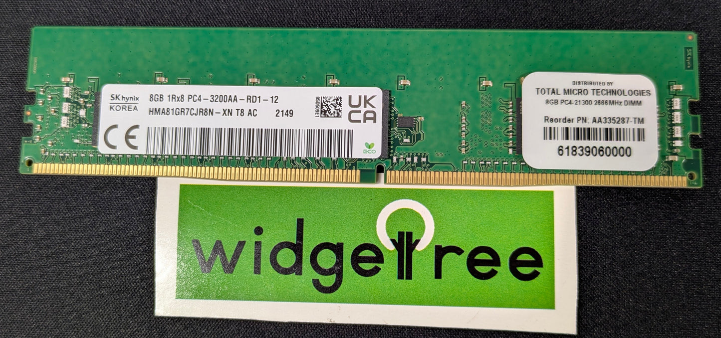 Total Micro 8GB DDR4 PC4-21300 DIMM Memory - AA335287-TM / Reconditioned