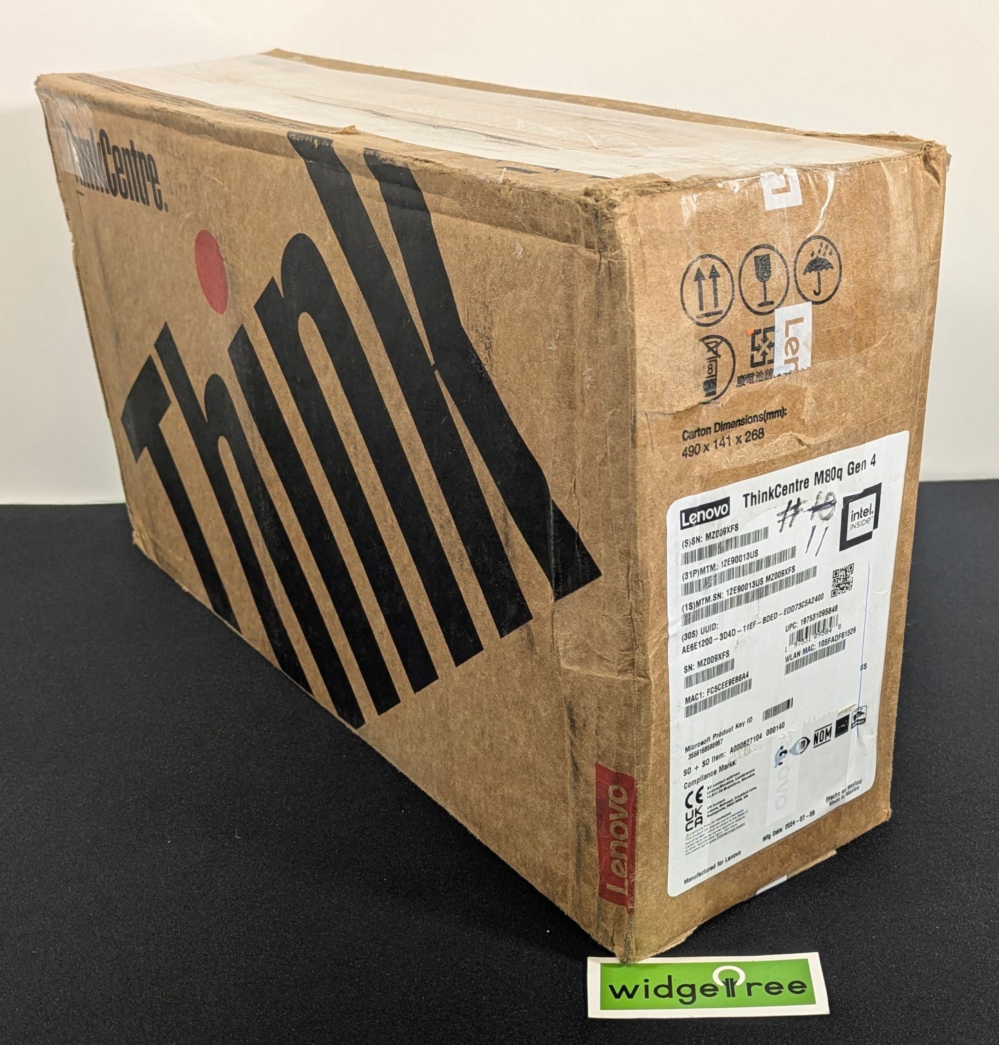 Lenovo ThinkCentre M80q G4 Core i5 13th 16GB 512GB SSD Desktop PC - 12E90013US / Used