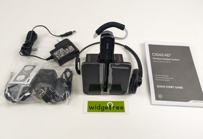 Plantronics CS545-XD Convertible Wireless DECT Headset System - 88909-01 Used