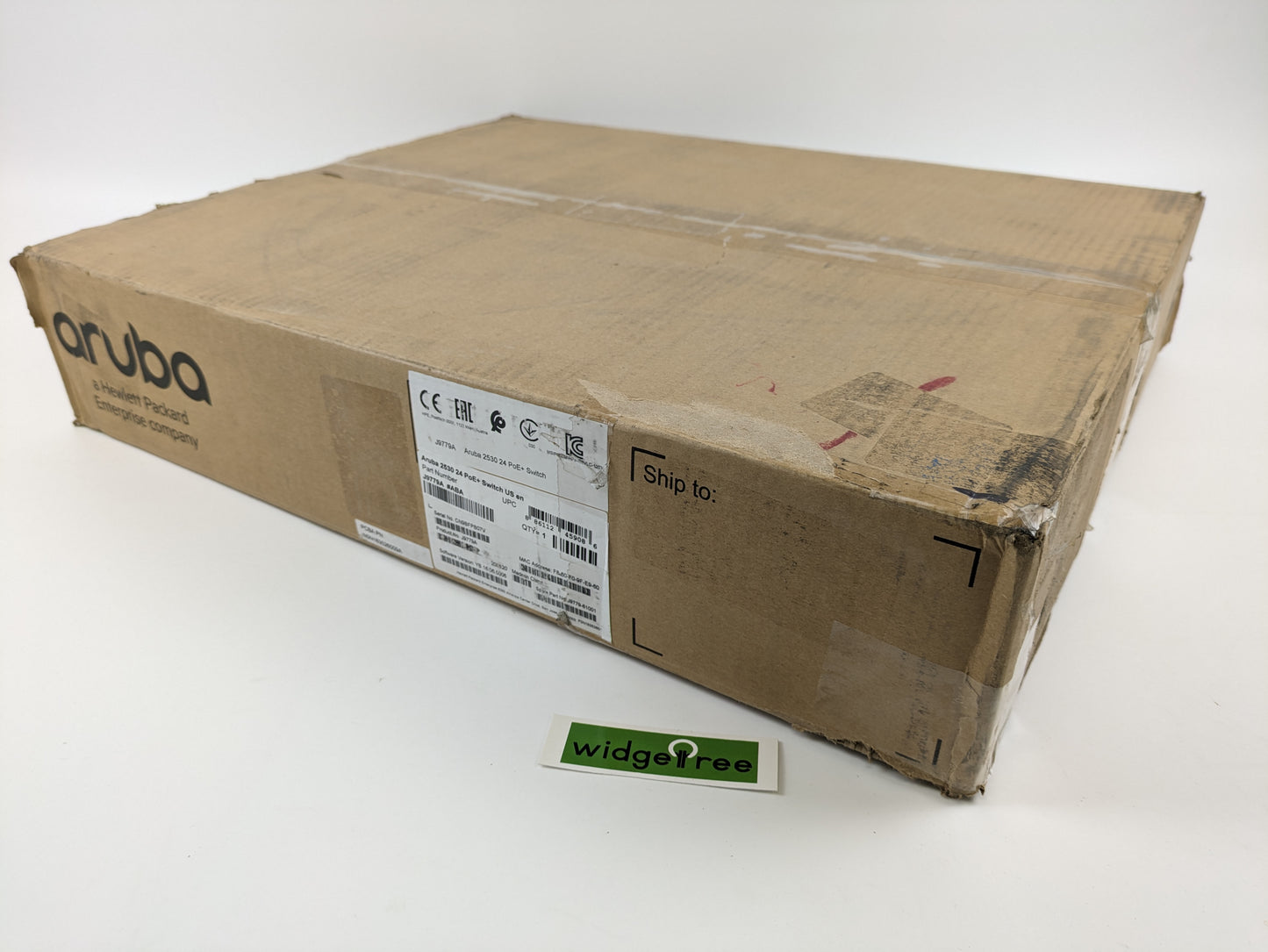 HPE Aruba 2530 24G SFP PoE+ Gigabit Ethernet Switch - J9779A#ABA / New