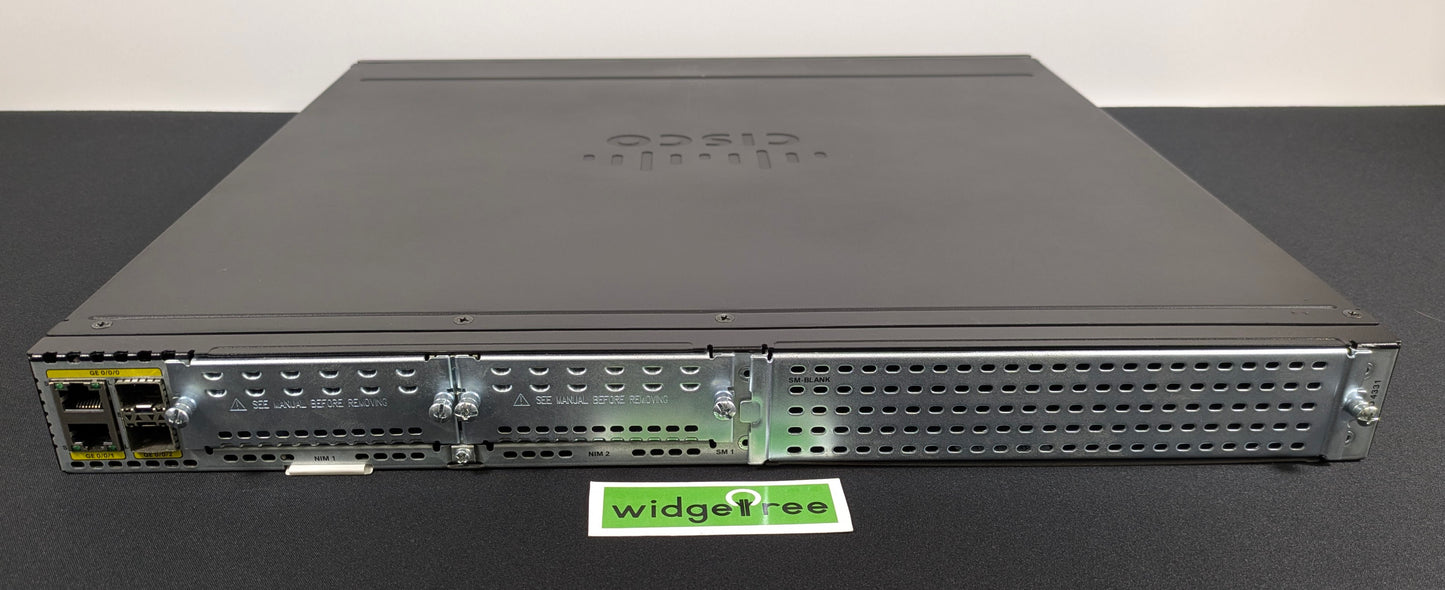 Cisco 4331 Integrated Services Gigabit Router - ISR4331/K9 V02 / Reconditioned