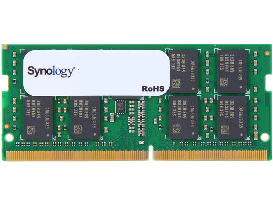 Synology 16GB DDR4 SDRAM Memory Module - D4ECSO-2400-16G Used