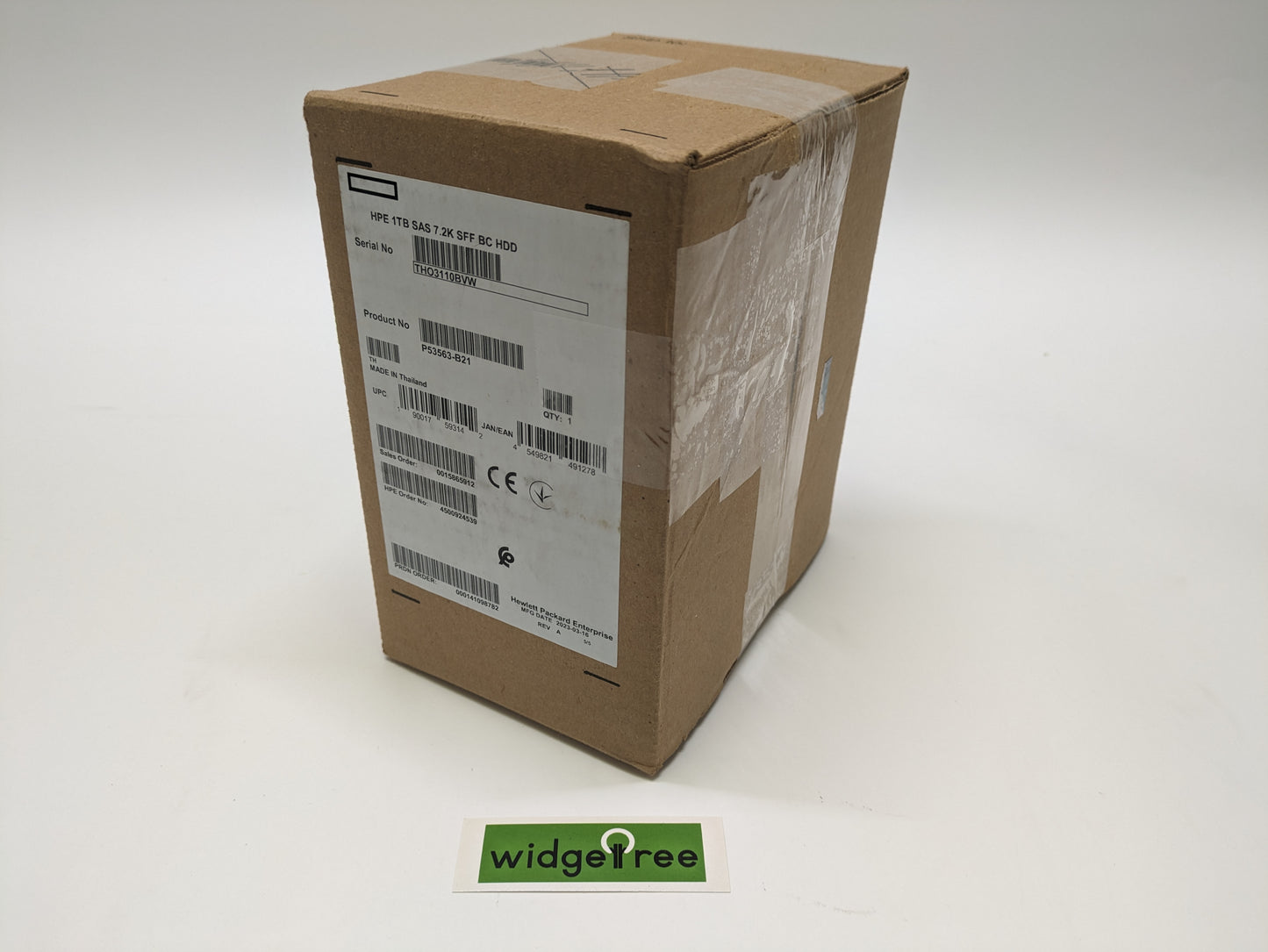 HPE 1TB 2.5" SAS Internal Hard Drive - P53563-B21 / Used