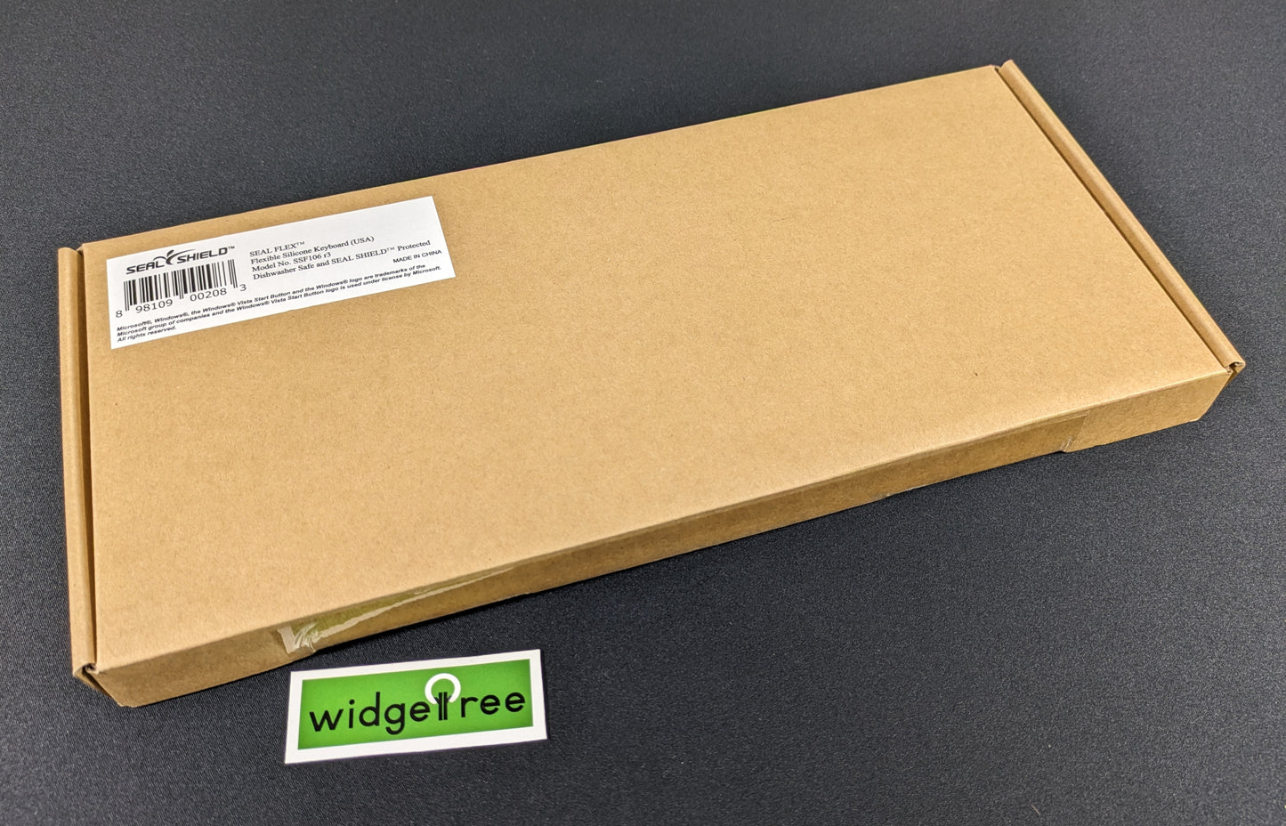 Seal Shield Flex Wired Silicone Waterproof Keyboard - SSF106 / Used