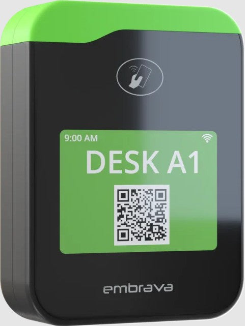 Embrava Wi-Fi, RFID & NFC Desk Booking Smart Sensor - DS2-W-RN / Used