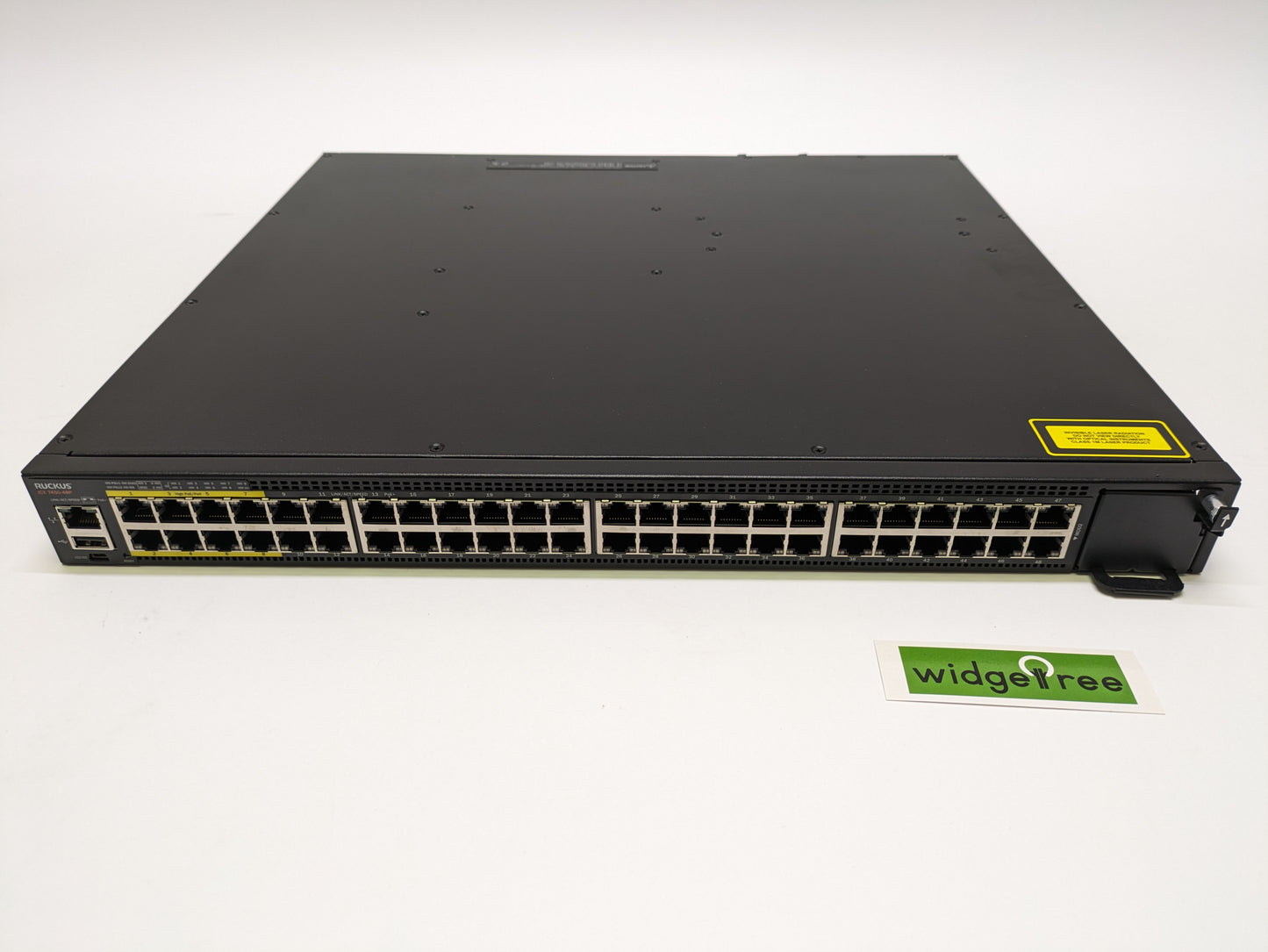 Brocade 48-Port 1GbE PoE+ Ethernet Switch Bundle - ICX7450-48P / Used