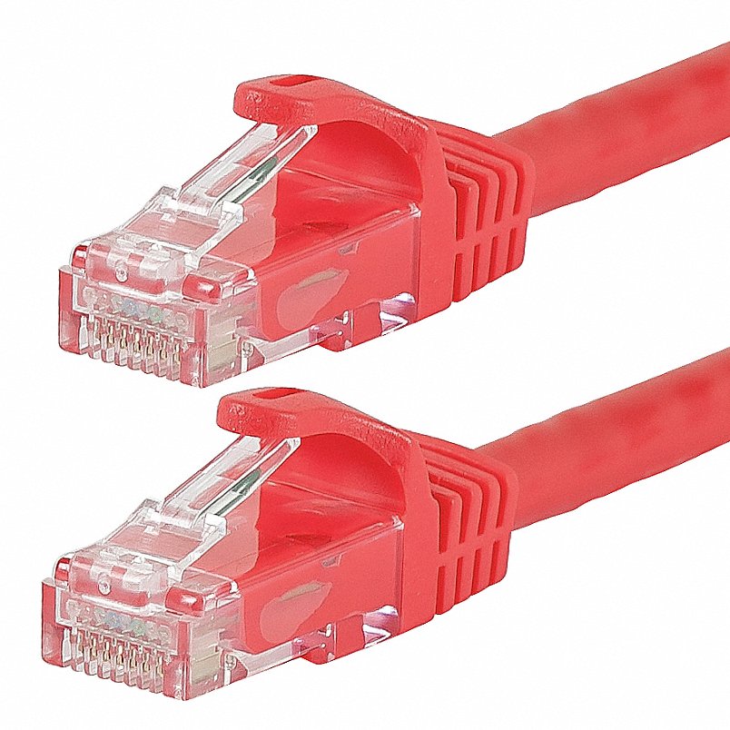 Black Box 3' CAT6 STP Network Cable - C6S-R-SB-SLD-RD-3 / New