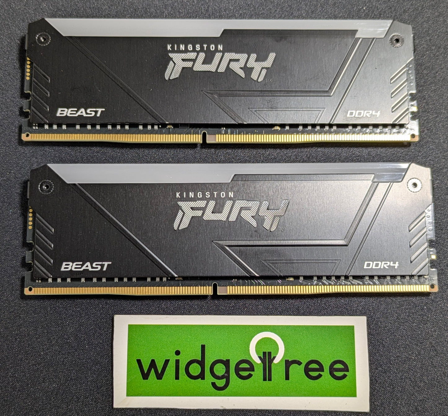 Kingston FURY Beast 16GB DDR4 3200MT/S DIMM Memory - KF432C16BB2AK2/16 / Used