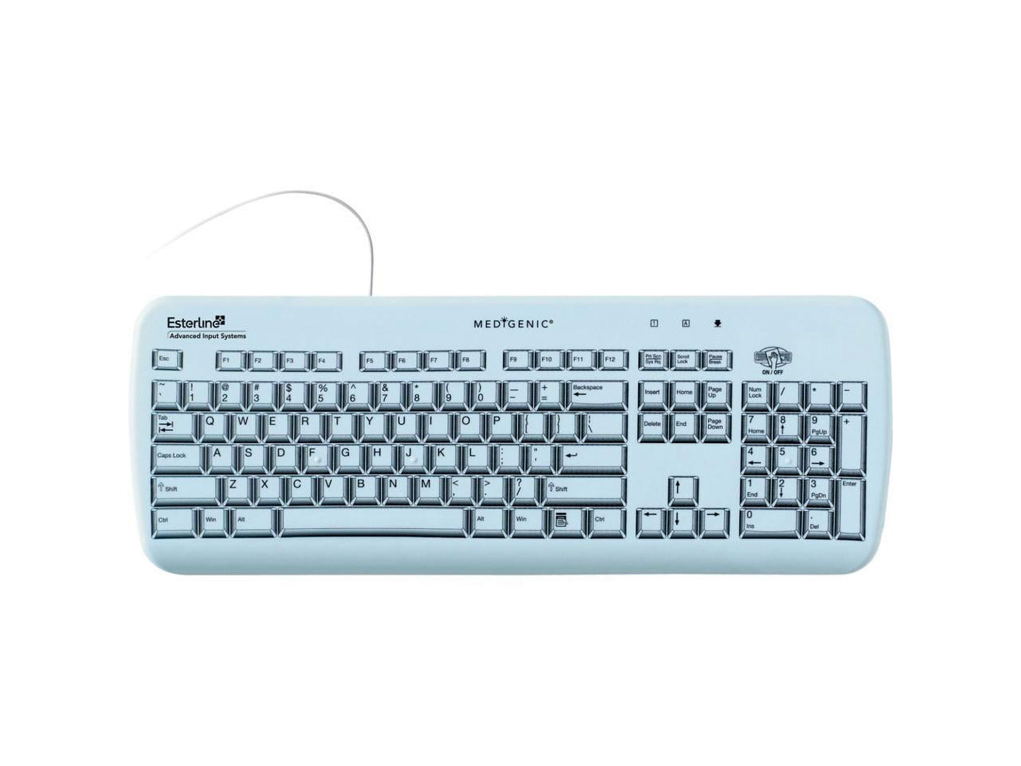 Esterline Essential Medical Keyboard - K104E01-US New