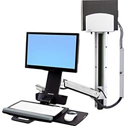 Ergotron StyleView Sit/Stand Combo System - 45-271-026 New