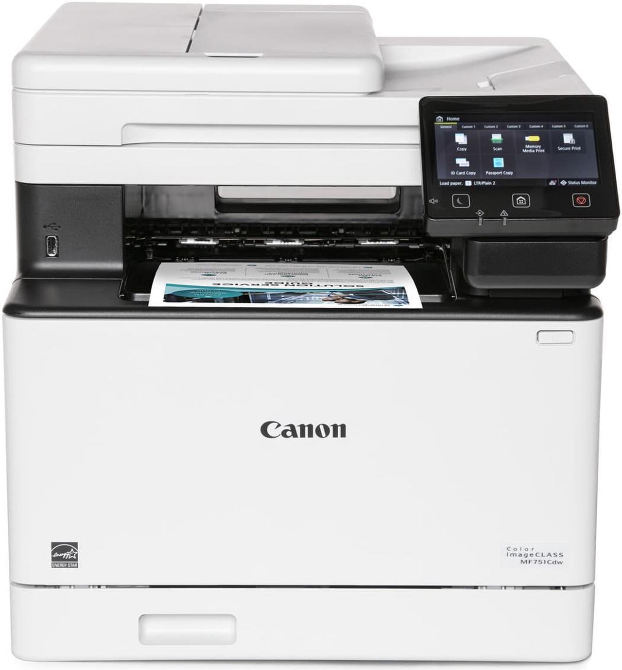 Canon imageCLASS MF751Cdw 3-in-1 Wireless Color Laser Printer - 5455C015 / New