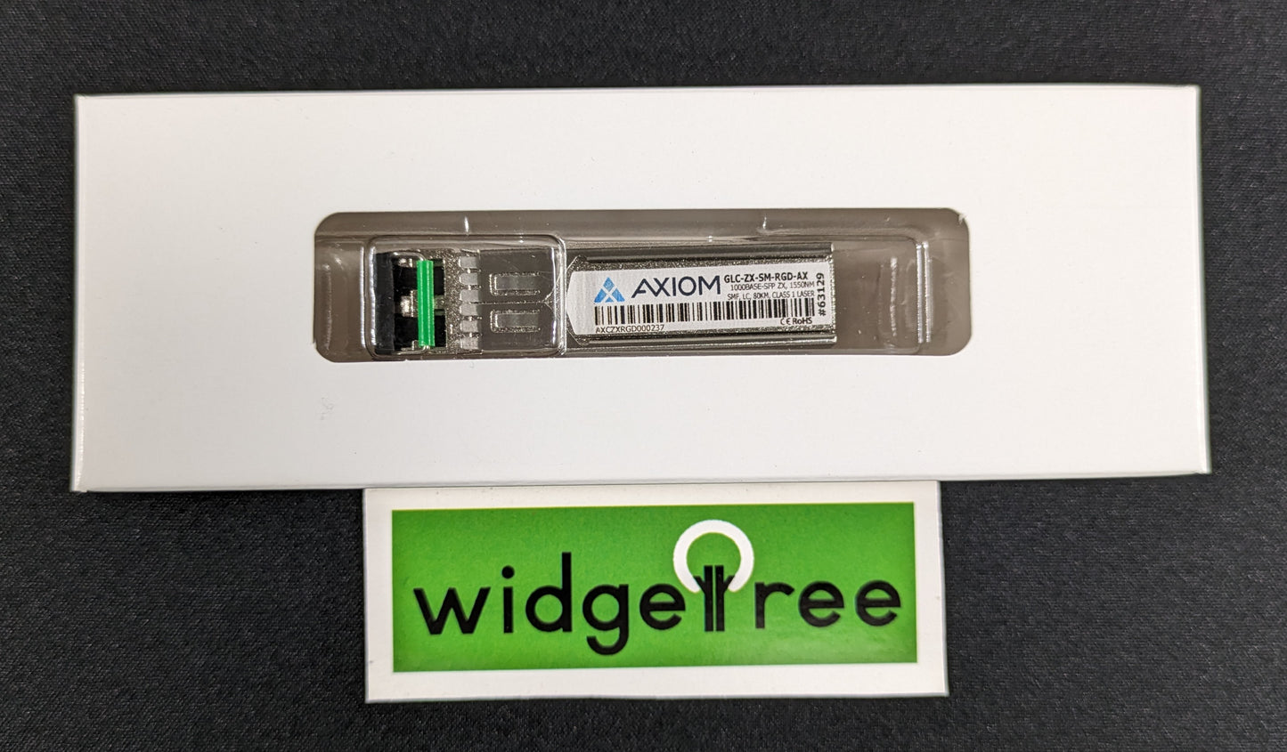 Axiom Cisco 1000Base-ZX SFP Transceiver Module - GLC-ZX-SM-RGD-AX / New
