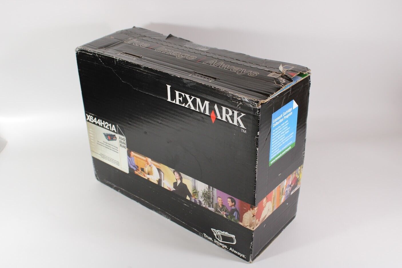 Lexmark X644 Original Black Toner Cartridge - X644H21A / Used