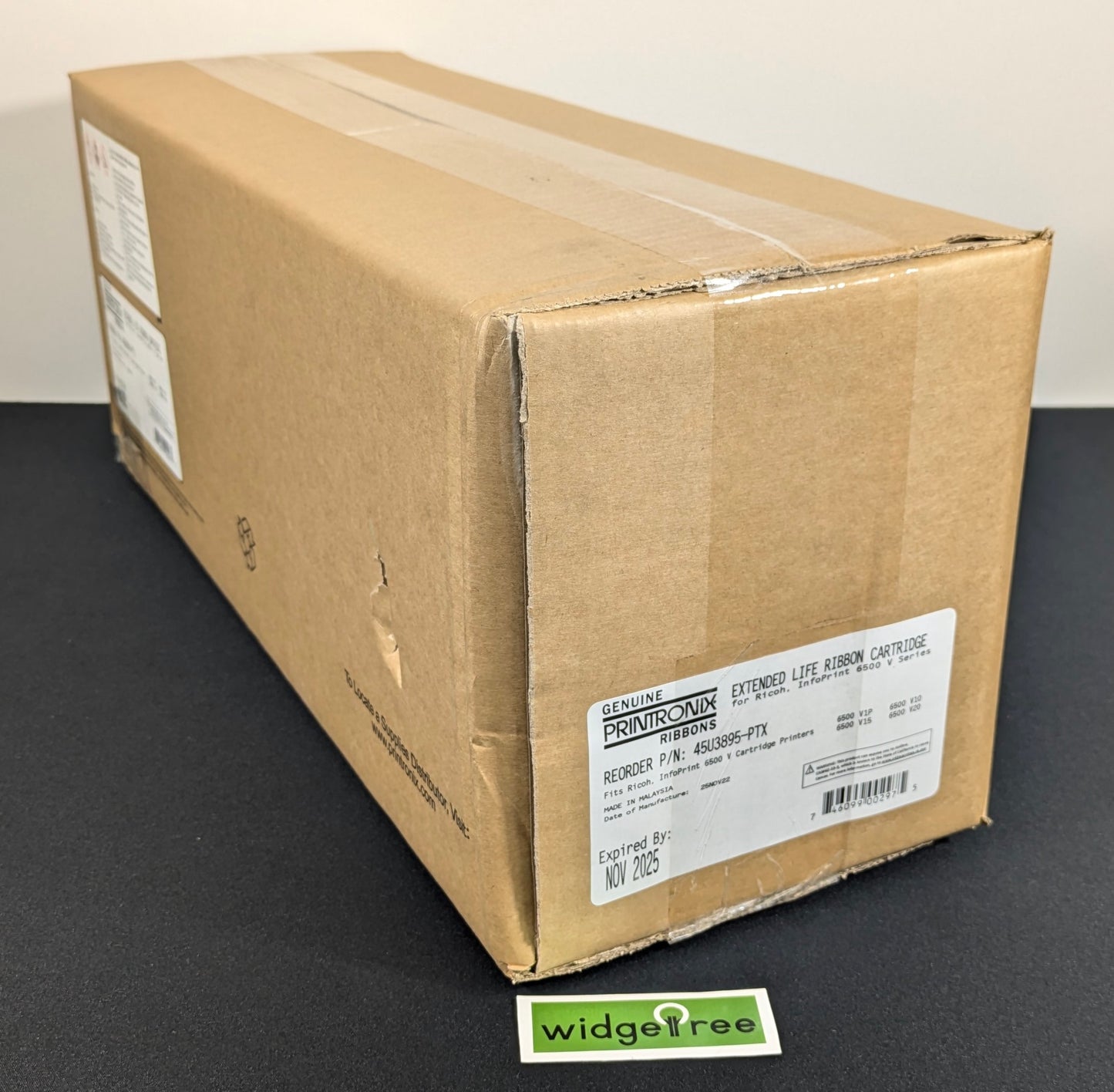 Printronix Ricih InfoPrint 6500 V Cartridge Ribbons 4pk - 45U3895-PTX / New