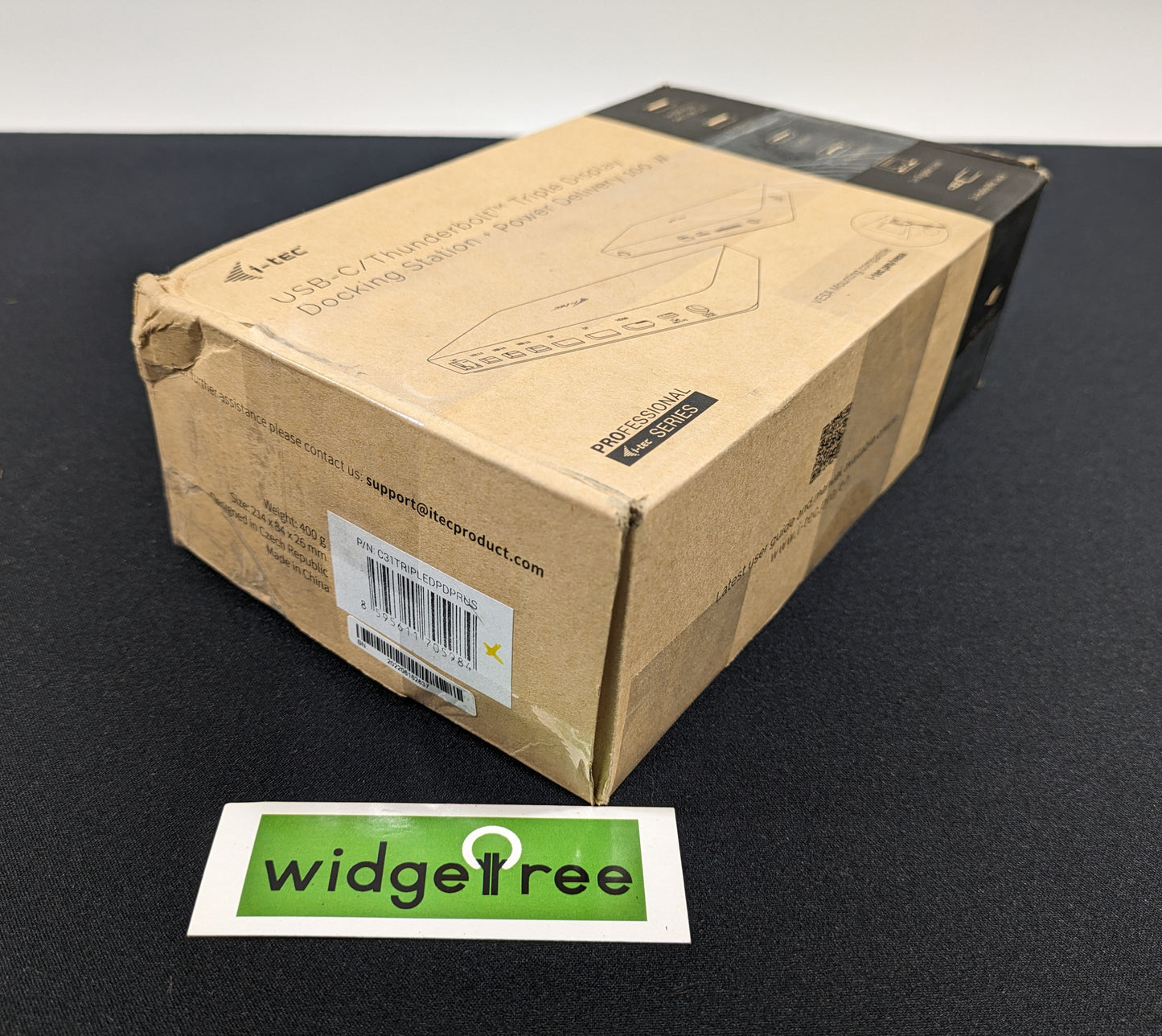 i-Tec USB-C Triple Display Metal Docking Station - C31TRIPLEDPDPRUS / Used