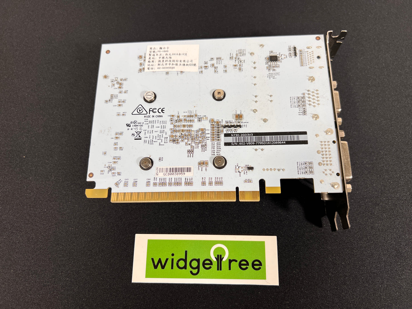 NVIDIA GeForce®GT 730 N730-2GD3V3 / Reconditioned