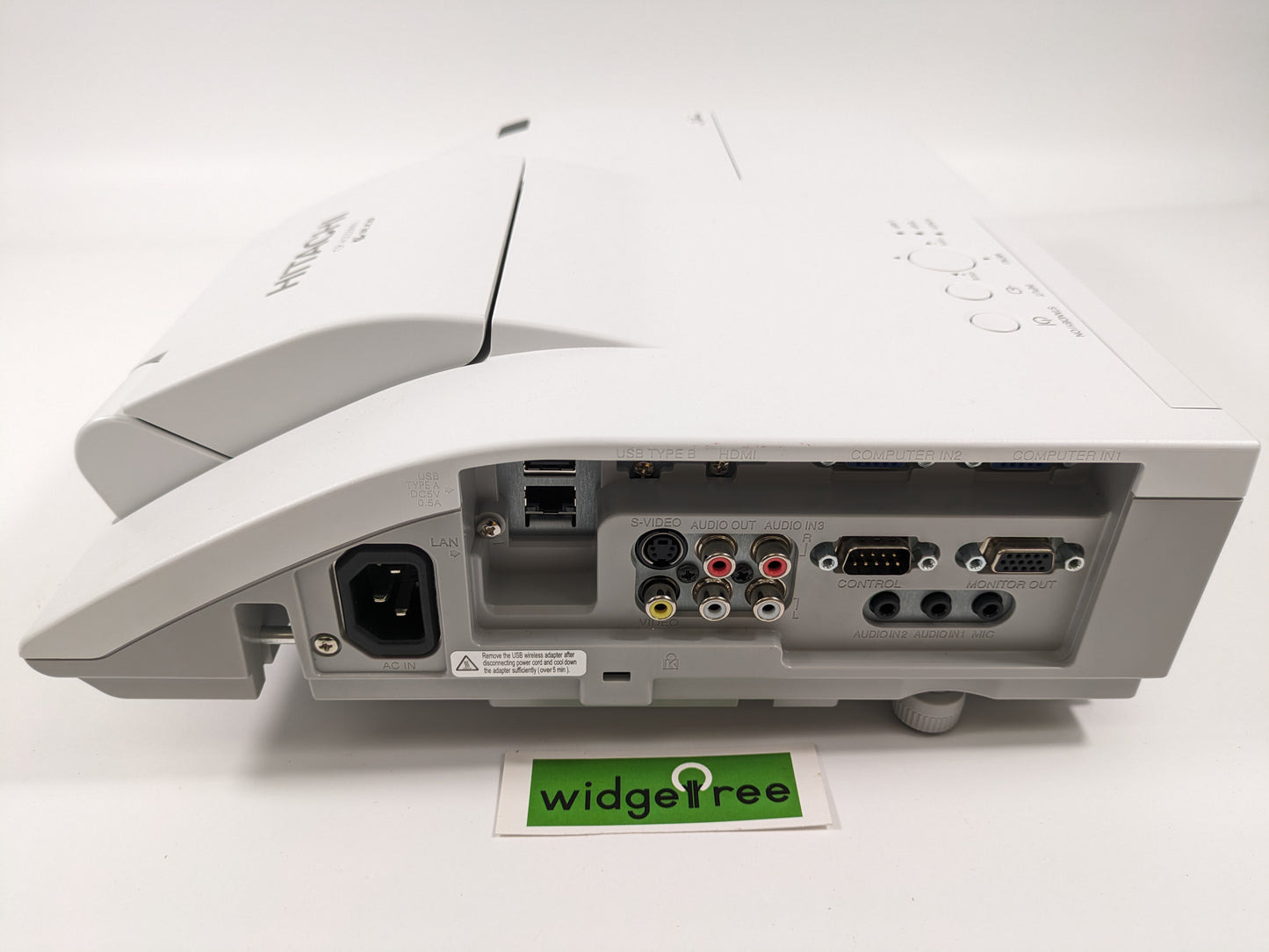 Hitachi 720p 3LCD Ultra Short Throw LCD Projector - CP-A222WN /  Used