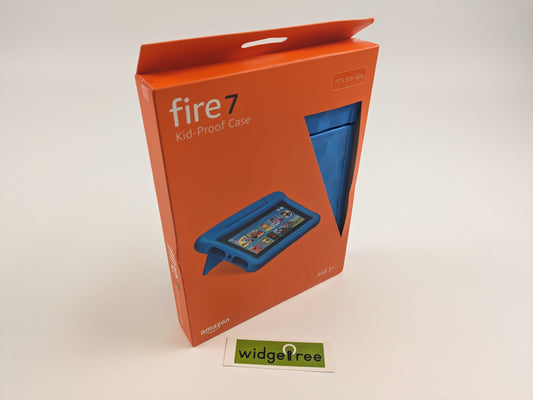 Amazon Fire 7 (9th Gen) Blue 7" Kid-Proof Case - B07L1MWJ6C New