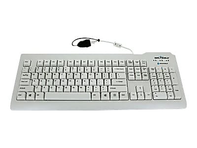 Seal Shield Silver Seal Medical-Grade Wired Keyboard - SSWKSV207 Used