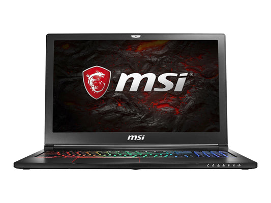 MSI GS63 Stealth 15.6" Core i7 8th 16GB 256GB+1TB SSHD Laptop - GS63 STEALTH-010 Used