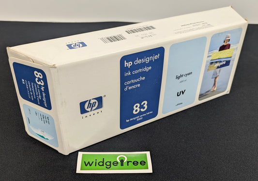 HP 83 Light Cyan UV Ink Cartridge - C4944A /  New
