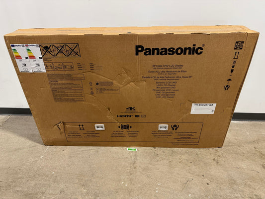 Panasonic CQE1 Series 65" 4K Commercial Display - TH-65CQE1WA /  New