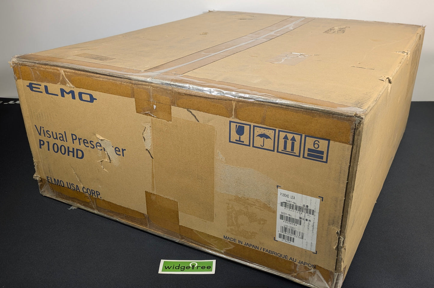 Elmo P100HD 3.4MP FHD Visual Presenter Document Camera - 1340-USA /  New