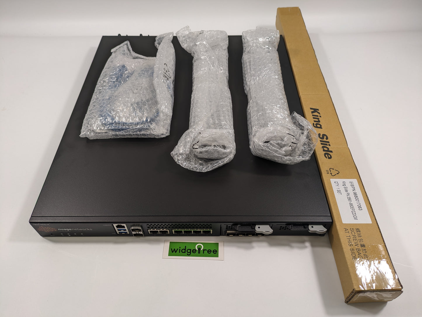 Nuage Networks 7850 NSG-X 2SFP+ 4F Gateway Device - 3HE10833ABRA01 /  Used