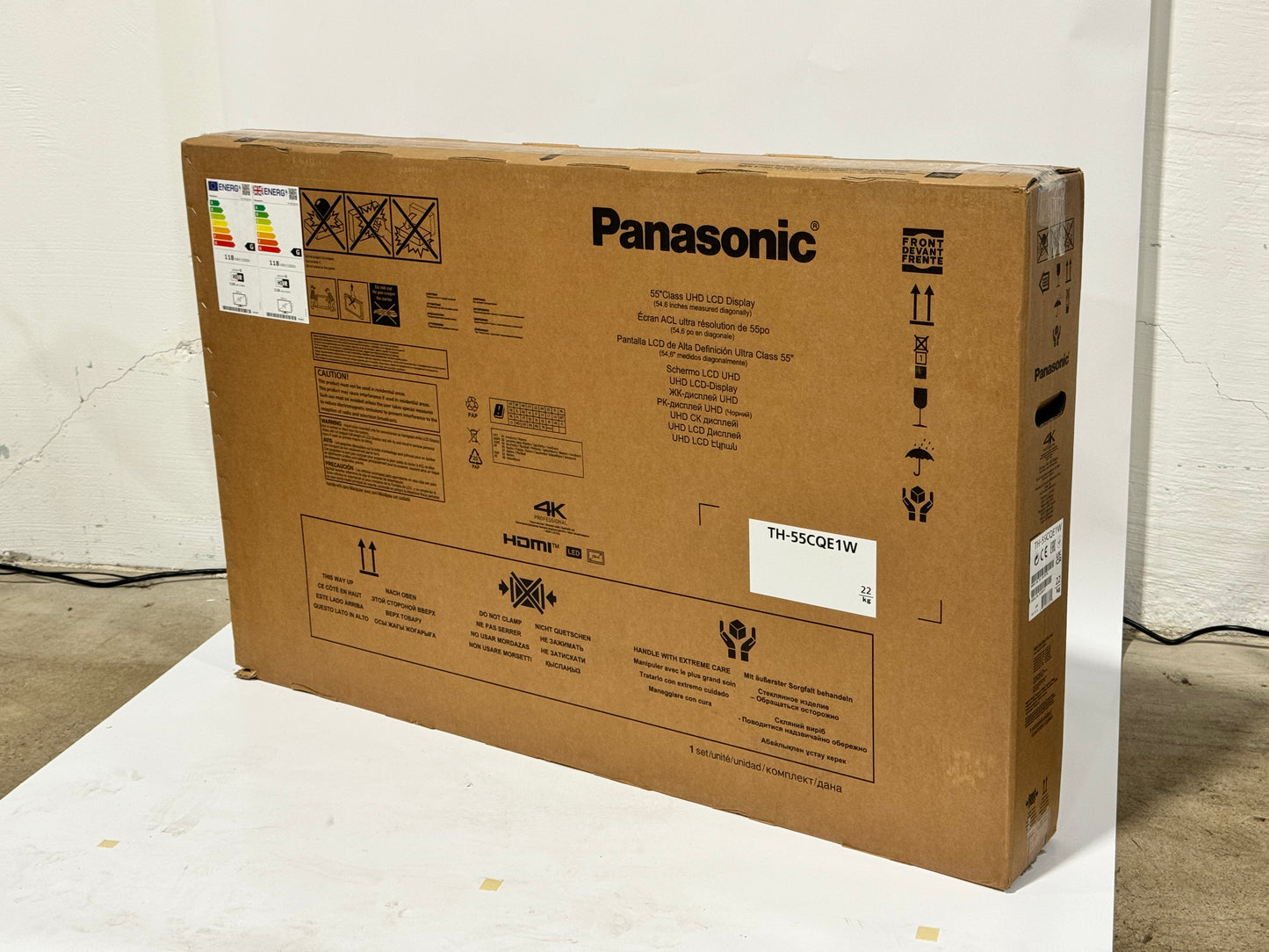 Panasonic CQE1W Series 55'-Class 4K UHD Professional Display