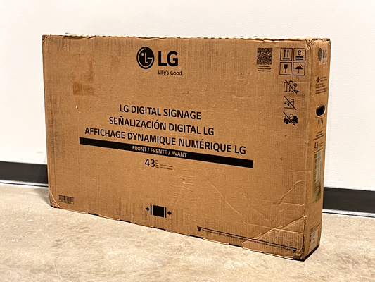 LG 43" UHD IPS LED Commercial Display - 43UL3G-B New