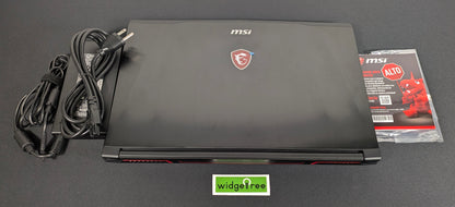 MSI 15.6" i7 7th 16GB 256GB+1TB SSHD Laptop - GP62MVR-7RFX (Leopard Pro)-1264US /  Reconditioned
