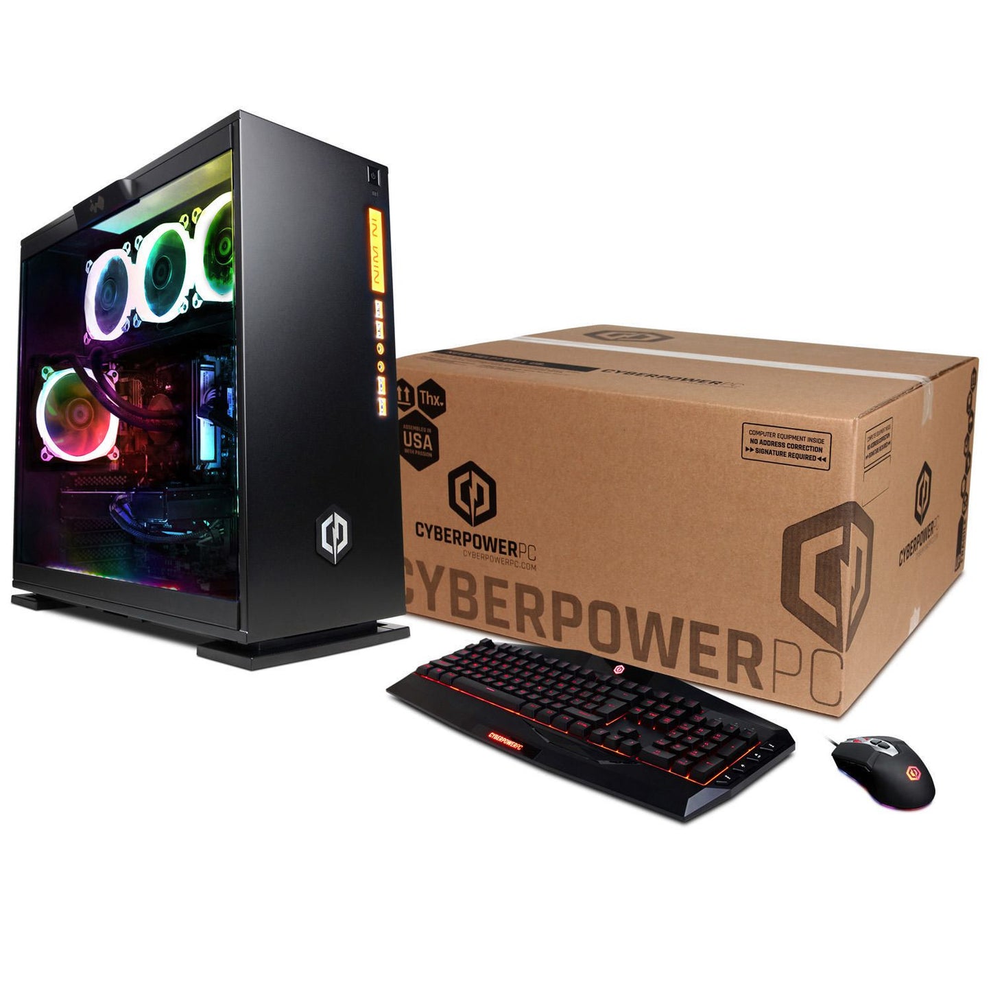 CyberPowerPC Gamer Xtreme VR i7 16GB 3TB+240GB SSHD Gaming PC - SLC10200 /  Used