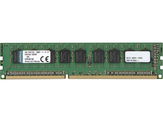 Kingston ValueRAM 4GB DDR3 SDRAM Memory Module - KVR16LE11S8/4KF New