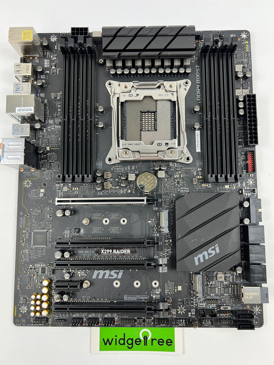 MSI X299 Raider LGA2066 ATX Intel Motherboard DDR4