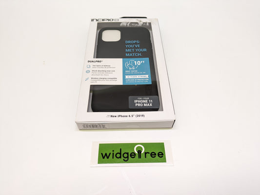Incipio DualPro Apple iPhone 11 Pro Max Dual Layer Case - IPH-1853-BLK New