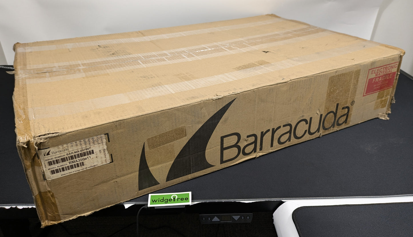 Barracuda Networks Archiver 350 1TB Message Storage Device - BMA350a11 /  Used