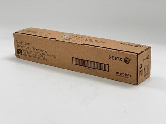 Xerox WorkCentre 7830/35/40/55 Black Toner Cartridge - 006R01513 New